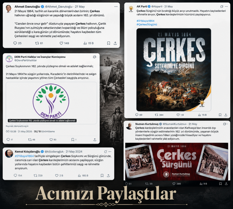 162. YILINDA SİYASETİN VE DİASPORANIN ORTAK SESİ: 21 MAYIS ARŞİVLERE SIĞMAZ