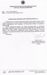 Çerkes Hakları İnisiyatifi, TBMM Anayasa Uzlaşma Komisyonu’na davet edildi.