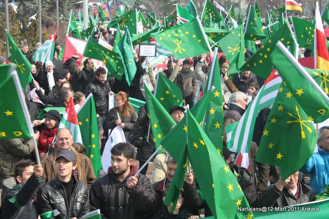 Çerkes Hakları Mitingi’nin İkincisi İstanbul’da…