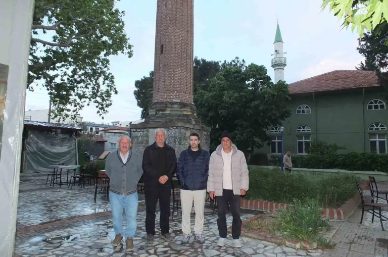 Burhaniye’nin Tarihi Çerkes Minaresi