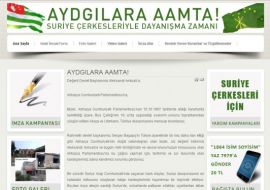 Suriyeli Adigeler’in Abhazya’ya kabul edilmeleri talebiyle bir imza kampanyası başlatıldı