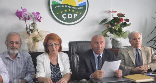 Çoğulcu Demokrasi Partisi (ÇDP) bugün itibariyle siyasi hayatına başladı.